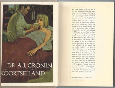 DR. A. J. CRONIN**KOORTSEILAND**LINNEN BOEKBAND SIJTHOFF.** - 2