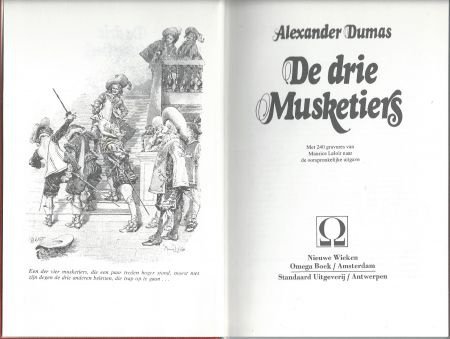 ALEXANDER DUMAS**DE DRIE MUSKETIERS**+240 GRAVURES*M. LELOIR - 1