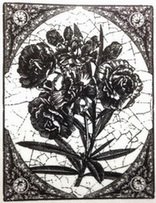 SALE NIEUW GROTE cling stempel Floral Collage Flowers van IBFS