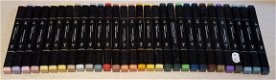 SALE NIEUW set van 25 Dual Tip Calligraphy Markers van Lehmann & Weber - 2 - Thumbnail