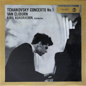 LP - Tchaikovsky - Van Cliburn, piano - 0