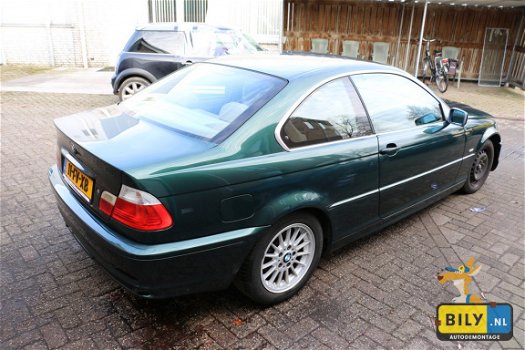 In onderdelen BMW E46 Coupe 323ci Farngruen Metallic bij BILY Autodemontage - 3