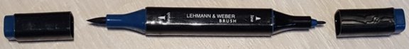 SALE NIEUW set van 25 Dual Tip Brush Markers van Lehmann & Weber - 4