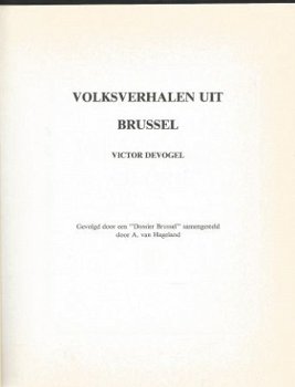 VICTOR DEVOGEL**VOLKSVERHALEN UIT BRUSSEL+DOSSIER BRUSSEL**E - 2