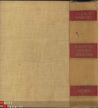 SIGRID UNDSET**LAVRANSDOCHTER*C*TRILOGIE:1.BRUIDSKRANS.2.3. - 6