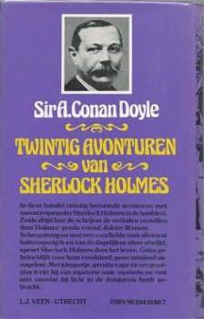 SIR A. CONAN DOYLE**TWINTIG AVONTUREN VAN SHERLOCK HOLMES** - 2