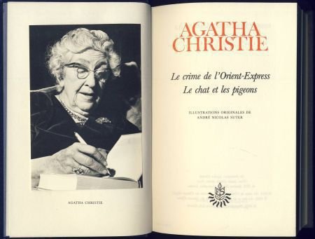 AGATHA CHRISTIE**1.LE CRIME DE L'ORIENT-EXPRESS.2.LE CHAT ET - 2