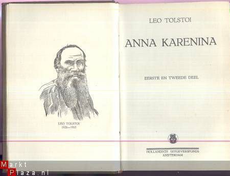 LEO TOLSTOI**ANNA KARENINA**TWEE BOEKEN=DE VIER DELEN* - 2