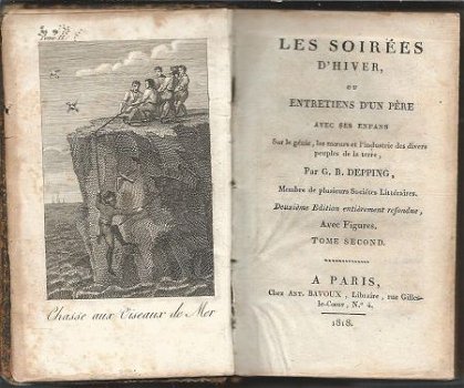 G.B. DEPPING*1818*LES SOIREES D'HIVER,OU ENTRETIENS AVEC...* - 1