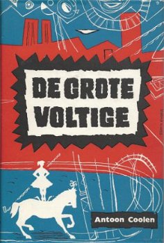 ANTOON COOLEN*DE GROTE VOLTIGE*RODE EXTR TEXTUUR LINNEN BOEK - 7