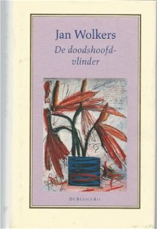 JAN WOLKERS  **DE DOODSHOOFDVLINDER**  ZWARTE KARTONNEN HARD