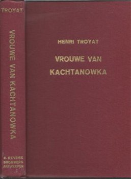 HENRI TROYAT**VROUWE VAN KACHTANOWKA**BRUINE TEXTUUR LINNEN - 4