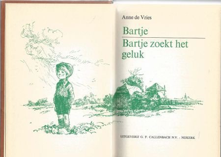 ANNE DEVRIES**BARTJE ZOEKT HET GELUK*KARTONNEN CALLENBACH - 1