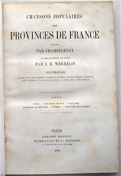 Chansons Populaires de Provinces de France 1860 Champfleury - 5