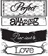 SALE NIEUW 4 Acrylic Clear Stamps Zephyr NR 2 van Prima Marketing. - 1 - Thumbnail