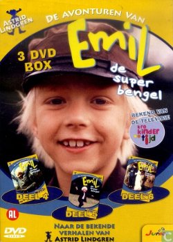 3 DVD - De avonturen van Emil - 1