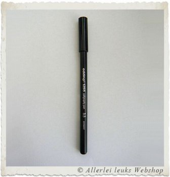 kalligrafie pen stift zwart Edding (punt 3.5mm) kaart handlettering Handletteren - 2