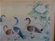 Chinese eenden - super ingelijst 95x110 - 3 - Thumbnail