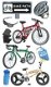 SALE NIEUW Jolee's Boutique Dimensional Bling Stickers Biking. - 1 - Thumbnail