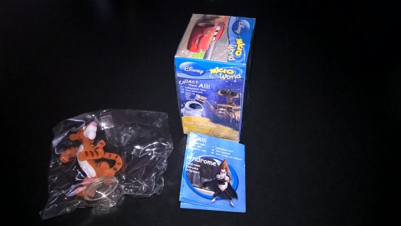 Disney Winnie the pooh teigertje 5,5 cm micro world - nr. 1