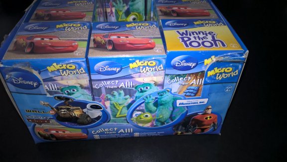 Disney Pixar Micro world Wall-e Eve Eva 6 cm - Afbeelding 2