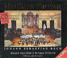 3-CD - BACH = Matthäus Passion - dirigent Pieter Jan Leusink