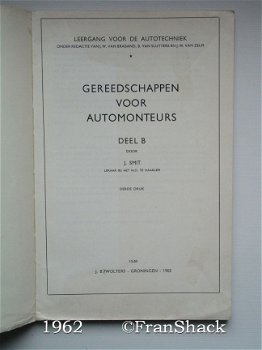 [1962] Gereedschappen voor automonteurs Deel b, Smit, Wolters - 2