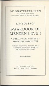 L. N. TOLSTOI**WAARDOOR DE MENSEN LEVEN**CONTACT SKYVERTEX - 2