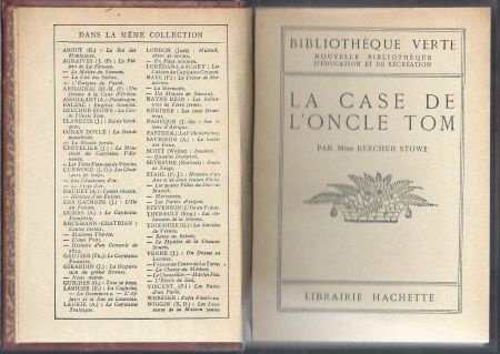 MME BEECHER STOWE**LA CASE DE L'ONCLE TOM**RELIURE HARDCOVER - 1