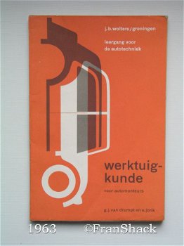 [1963] Werktuigkunde voor automonteurs, van Drumpt e.a., Wolters - 1