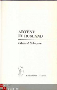 EDZARD SCHAPER**ADVENT IN RUSLAND*1966*DER LETZTE ADVENT** - 3