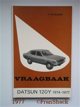 [1977] Vraagbaak Datsun 120Y, 1974-1977, Olyslager, Kluwer - 1
