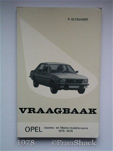 [1978] Vraagbaak OPEL Ascona en Manta 1975-1978, Olyslager, Kluwer