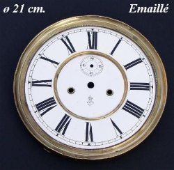 = Wijzerplaat =gewicht regulateur= G.Becker = 8380