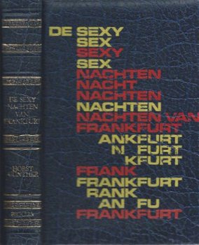 HORST GÜNTHER**DE SEXY NACHTEN VAN FRANKFURT**ZWARTE BECKERS - 1