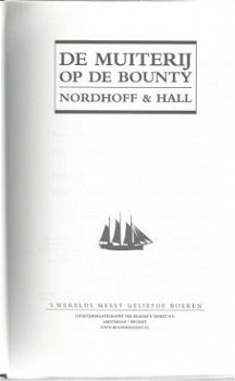 NORDHOFF & HALL*DE MUITERIJ OP DE BOUNTY*MUTINY ON THE BOUN - 2