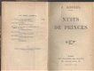 J. KESSEL**NUITS DE PRINCES**HARDCOVER **EDITIONS DE FRANCE* - 1 - Thumbnail