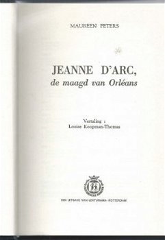 MAUREEN PETERS**JEANNE D'ARC**DE MAAGD VAN ORLEANS**LEKTURAM - 1