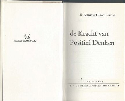 DR. NRMAN VINCENT PEALE**DE KRACHT VAN POSITIEF DENKEN**WIT - 3