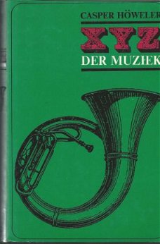 CASPER HÖWELER**XYZ DER MUZIEK**ZWARTE HARDCOVER+DUSTJACKET.