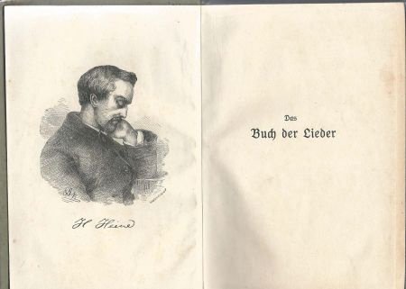 HEINRICH HEINE**DAS BUCH DER LIEDER**OTTO HENDEL VERLAG HALL - 2