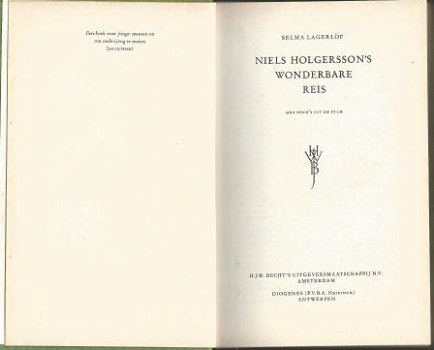 SELMA LAGERLÖF**NIELS HOLGERSSON'S WONDERBARE REIS**GROEN TE - 2