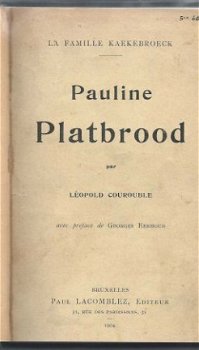LEOPOLD COUROUBLE**LA FAMILLE KAEKEBROECK*PAULINE PLATBROOD* - 4