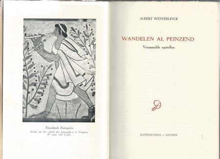 ALBERT WESTERLINCK**WANDELEN AL PEINZEND**SOFTCOVER - 1