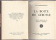 FELIX LONGUEVILLE**LA BOITE DE GIROFLE**EDMOND VAN OFFEL** - 1 - Thumbnail