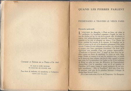 FRIEDRICH SIEBURG**DE MA FENETRE**EDITIONS DE LA TOISON D'OR - 4