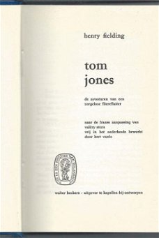 HENRY FIELDING**TOM JONES**AVONTUREN ZORGELOZE FLIEREFLUITER