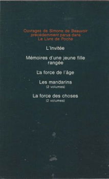 SIMONE DE BEAUVOIR**UNE MORT TRES DOUCE.**GALLIMARD LIVRE DE - 4