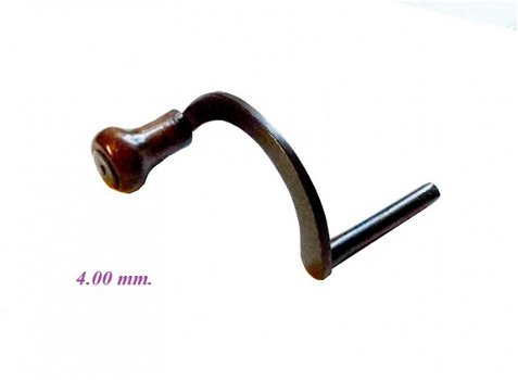 === Klok sleutel = 4.00 mm. = oud === 34071 - 1