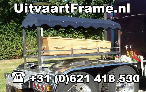 Eerbiedwaardige uitvaart met uw eigen voertuig? ? UitvaartFrame te huur - Afbeelding 5